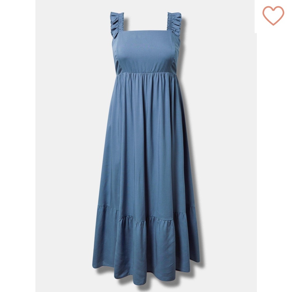 Torrid Blue Maxi Dress